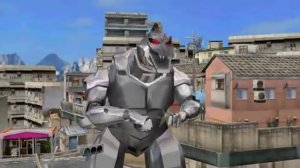 MMD Godzilla - Godzilla VS The Army, MOGUERA, and MechaGodzilla (Old)