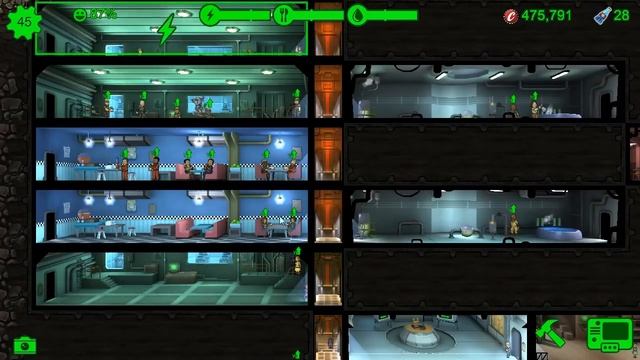 МОЩНЫЙ КАЧ УДАЧИ | Fallout Shelter Выживание [18]