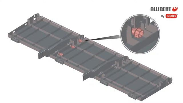 Allibert By Keter Salemo 3 seater sofa Set assembly video смотреть онлайн