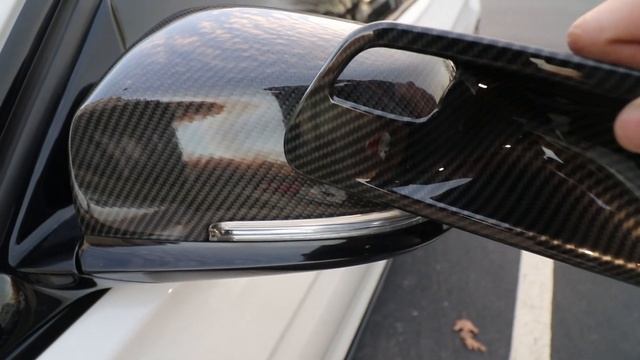 F30 Carbon Fiber Door Handle Inserts! смотреть онлайн