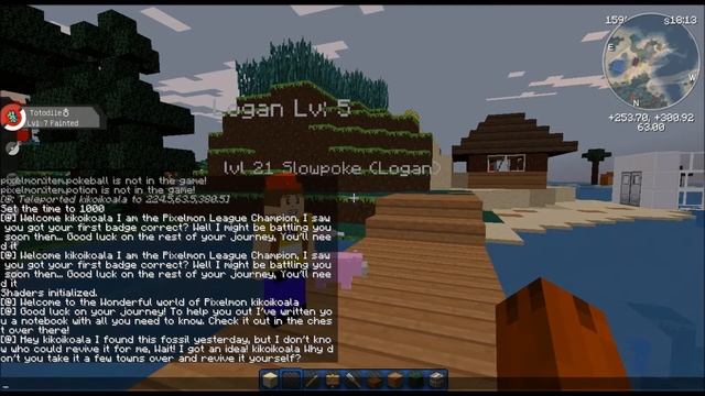 Pixelmon Quartz White Adventure Map ► First Update Video! смотреть онлайн