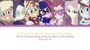 [AI COVER] HOW WOULD THE RAINBOOMS SINGS "Equestria Girls theme song" (Sophia Montero / ANGELIC)