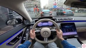 Mercedes-Benz S-class (W223) | TEST DRIVE | ride around the city