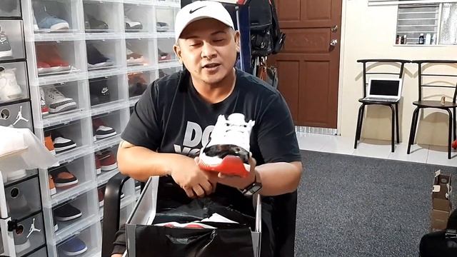 JORDAN 11 LOW WHITE BRED & HUAWEI MATEBOOK D14 UNBOXING