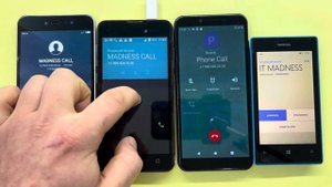 Incoming Call DEXP BL155, XIAOMI RN 5 / Outgoing Call Nokia Lumia 520, BQ VELVET / Phone Call