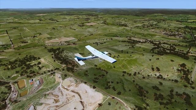 Prepar3D - ORBX Австралия, город Батерст - аэропорт YBTH - Cessna 177 Cardinal смотреть онлайн