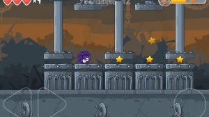 как пройти сорок второй уровень в красном шарике.