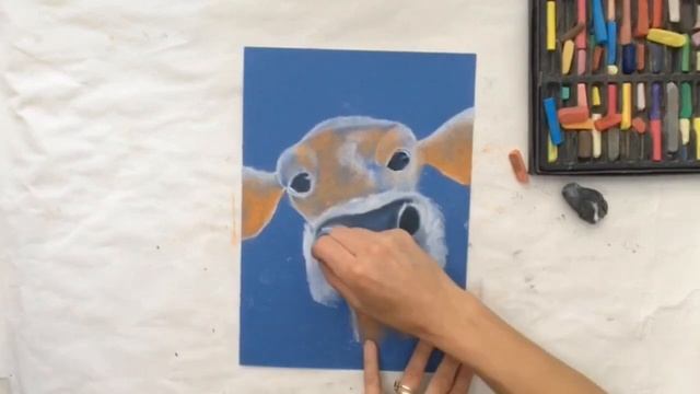 How to draw a cow - #stayhome and draw #withme #artlessonsforkids