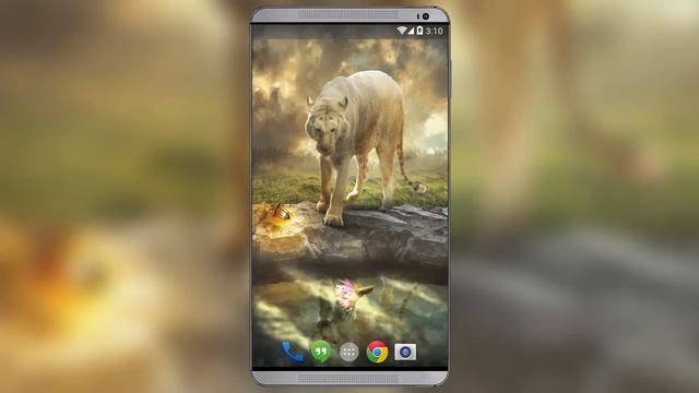 White Tiger Live Wallpaper смотреть онлайн