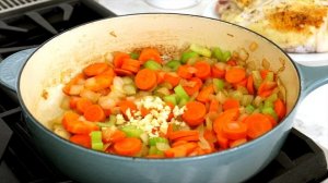 Chicken Noodle Soup using Sautéed Ingredients