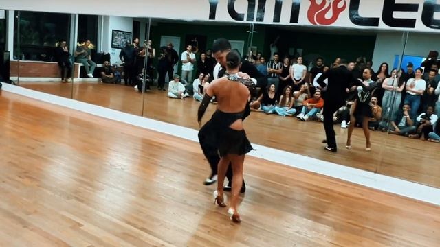 Angel and Stephanie - Salsa New York Yamulee