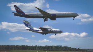 Аэропорт Шереметьево. Лето, самолеты | 06’22