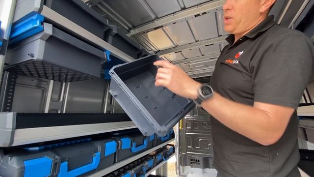 Plumbing & heating engineer fully loaded van racking system. смотреть онлайн