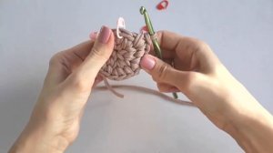 Идеальный круг из трикотажной пряжи и шнура | Дно для корзины |Подробный мастер-класс