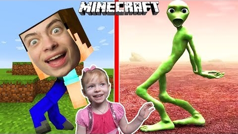 ЗЕЛЁНЫЙ ЧЕЛОВЕЧЕК В МАЙНКРАФТ УЧИМСЯ ТАНЦЕВАТЬ НА ЛУНЕ НУБ dame tu cosita ЧЕЛЛЕНДЖ НА GAMES FACTORY смотреть онлайн