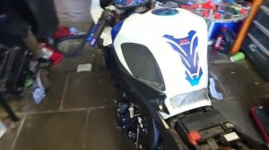 Тизер, ремонт Gsxr 600 K9. Голосуем!