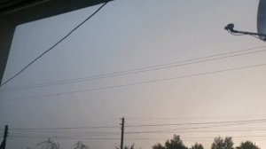 Мощный грозовой фронт!Ливень,шквал,поваленные деревья, близкие молнии,вечером 12 августа 2021 года.