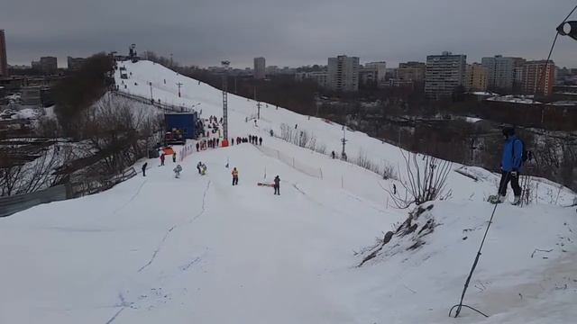 Кант. Бордер-кросс. 14.02.15. Соня, Настя. смотреть онлайн