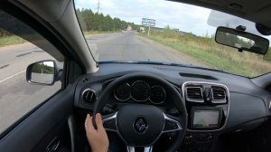 2019 Renault Logan Stepway 1.6 (113) POV TEST DRIVE