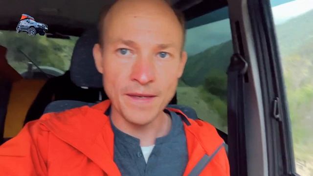 Еду в глубь Чегемского ущелья до базы Чегем. 4 день путешествия УАЗ на Кавказе. #АндрейПоплавский