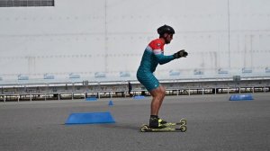 Учимся кататься на роллерах. Коньковая техника, часть 2