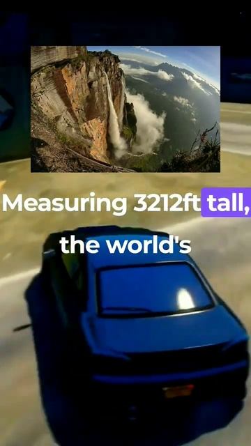 World's Largest Waterfall | Angel Falls | Facts | #youtube #facts #viral #youtubeshorts #shorts смотреть онлайн