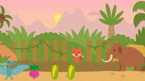 Очень странная игра Sago Mini Dinosaurs.