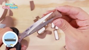 Transformed into clay♥ Cici became so soft! | Friends of Robocar POLI | Gony’s Claytown