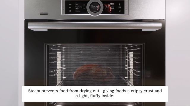 Bosch Oven Features - Added Steam смотреть онлайн