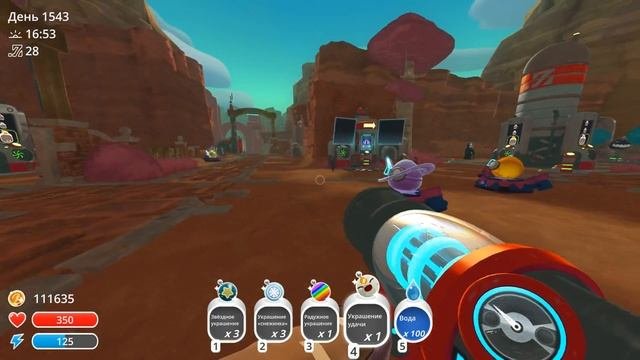 Пати гордо и мерцающий слайм в один день ∎ Slime Rancher [265]