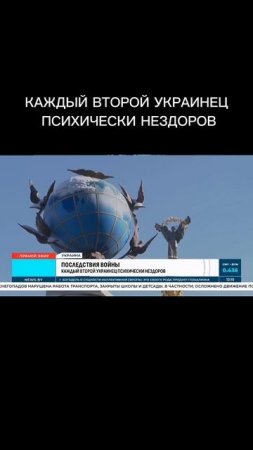 ПОСЛЕДСТВИЯ ВОЙНЫ! КАЖДЫЙ ВТОРОЙ УКРАИНЕЦ ПСИХИЧЕСКИ НЕЗДОРОВ