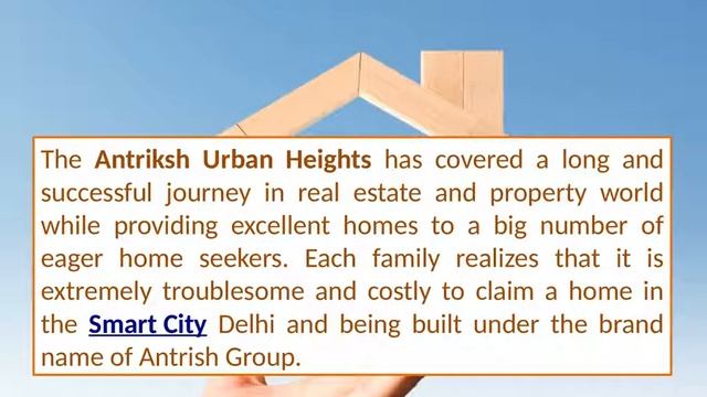 Biggest Smart City Housing Project by Antriksh Group