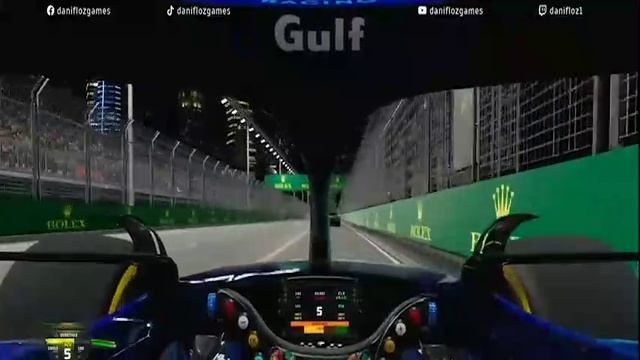 🎮 Тёмные улицы, высокая скорость! Williams FW45 в F1 2023 – Сингапур ждёт! 🌃🏁 смотреть онлайн