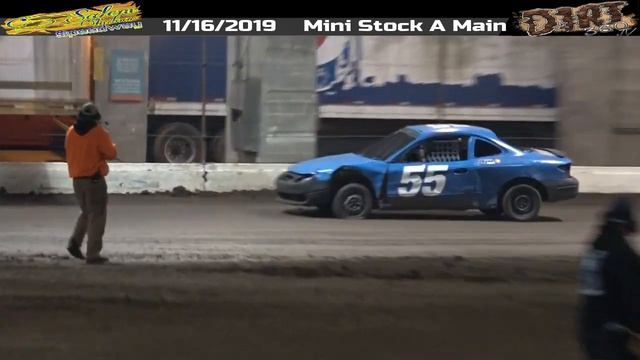 Salem Indoor Speedway Mini Stock A main night 11 16 2019 смотреть онлайн