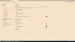 Как изменить языковый интерфейс в новом браузере Microsoft Edge