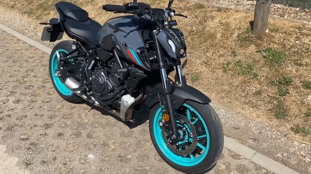 Yamaha MT07 2022 Cyan Storm UK thoughts смотреть онлайн