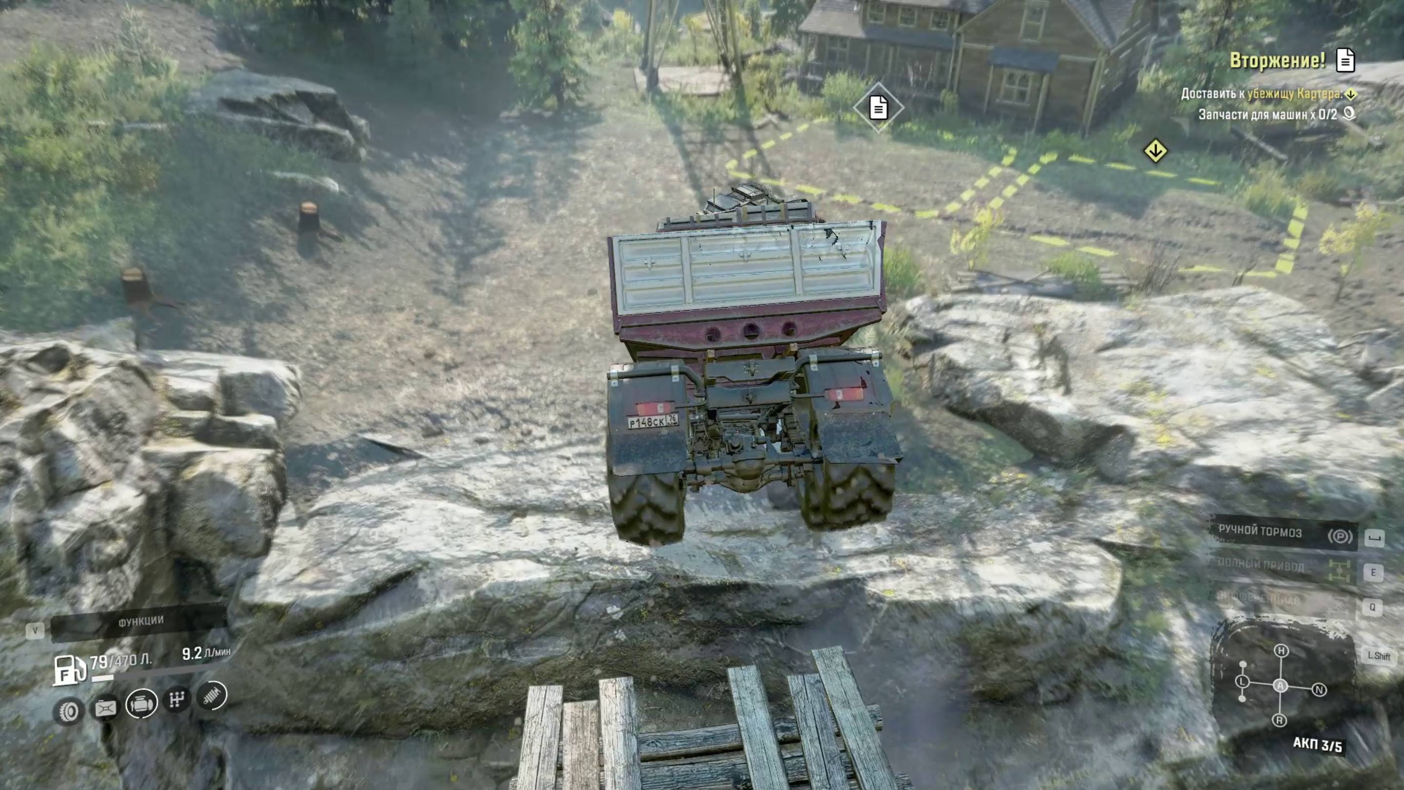 SnowRunner. Висконсин. Река Грэйнвудс. Поручение "Вторжение" смотреть онлайн