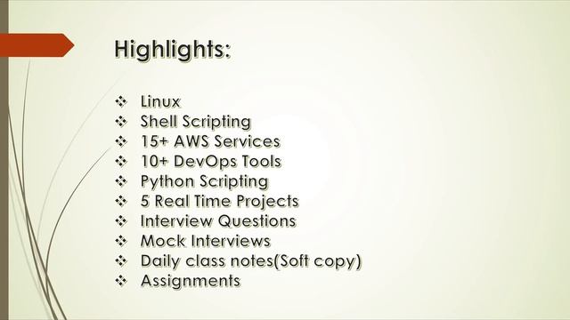 DevOps with AWS | Online Training | Srini IT