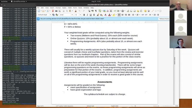COSC 2336 Data Structures and Algorithms: Help / Q&A  Session 01 08/24/2020
