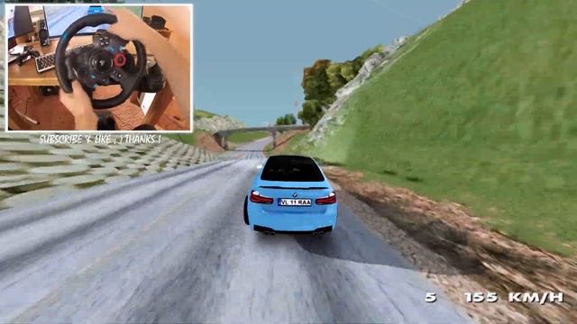 2017 BMW F30 LCI M-Tech Light Tuning GTA San Andreas 🚗 LOGITECH G29 BEST GRAPHIC REVIEW