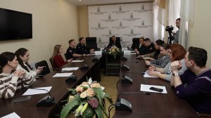 В пресс-центре УМВД России по Белгородской области состоялся брифинг по профилактике мошенничества