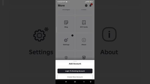 Туториал как переключаться между аккаунтами в Roblox на телефоне в одном приложении