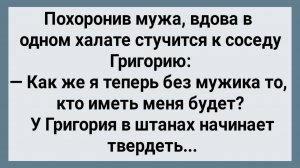 Как Сосед Григорий Вдову Утешил! Сборник Свежих Анекдотов! Юмор!