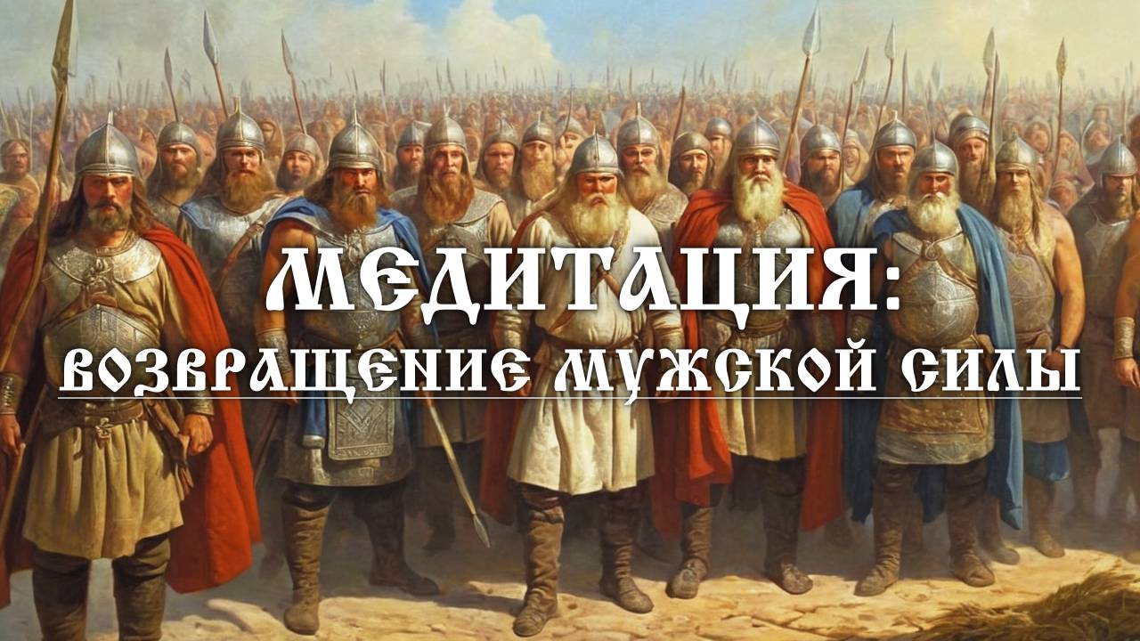 Медитация "Возвращение мужской силы"