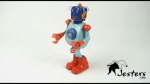 Baby Blue Robot Tin toy