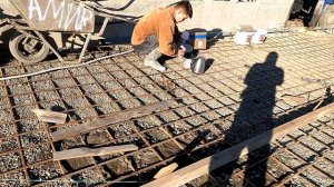 БРАШИРОВАННЫЙ БЕТОН В Сочи\ по ехали в командировку