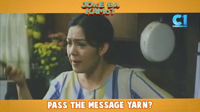 Pass the message yarn? | Kung Kaya Mo, Kaya Ko Rin | Joke Ba Kamo смотреть онлайн