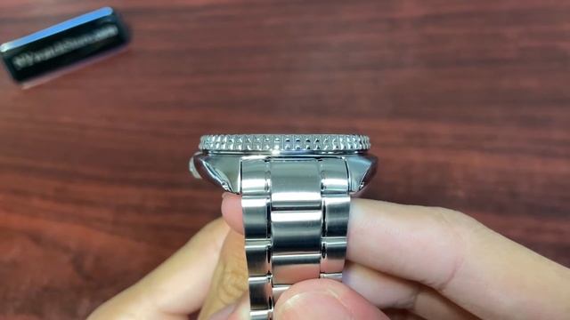 Seiko Prospex Automatic Steel Diver's Watch SRPF15 SRPF15K1 смотреть онлайн