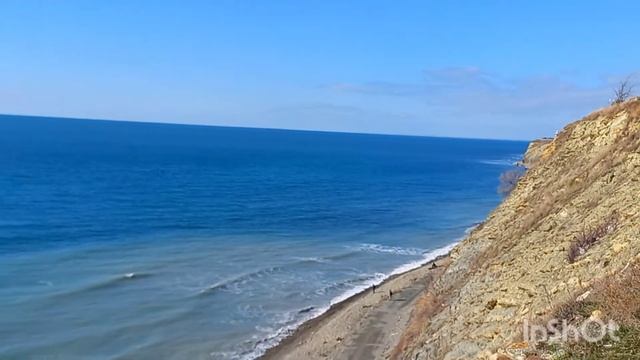 АНАПА. 10.02.22г. +8. Сегодня солнечно. Спуск к пляжу 40 лет Победы. смотреть онлайн