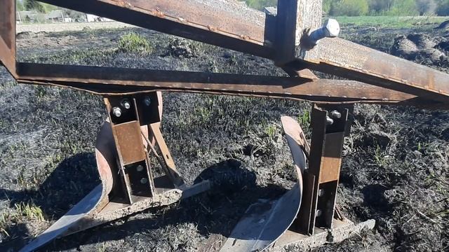 Первые испытания самодельного плуга провалились. смотреть онлайн